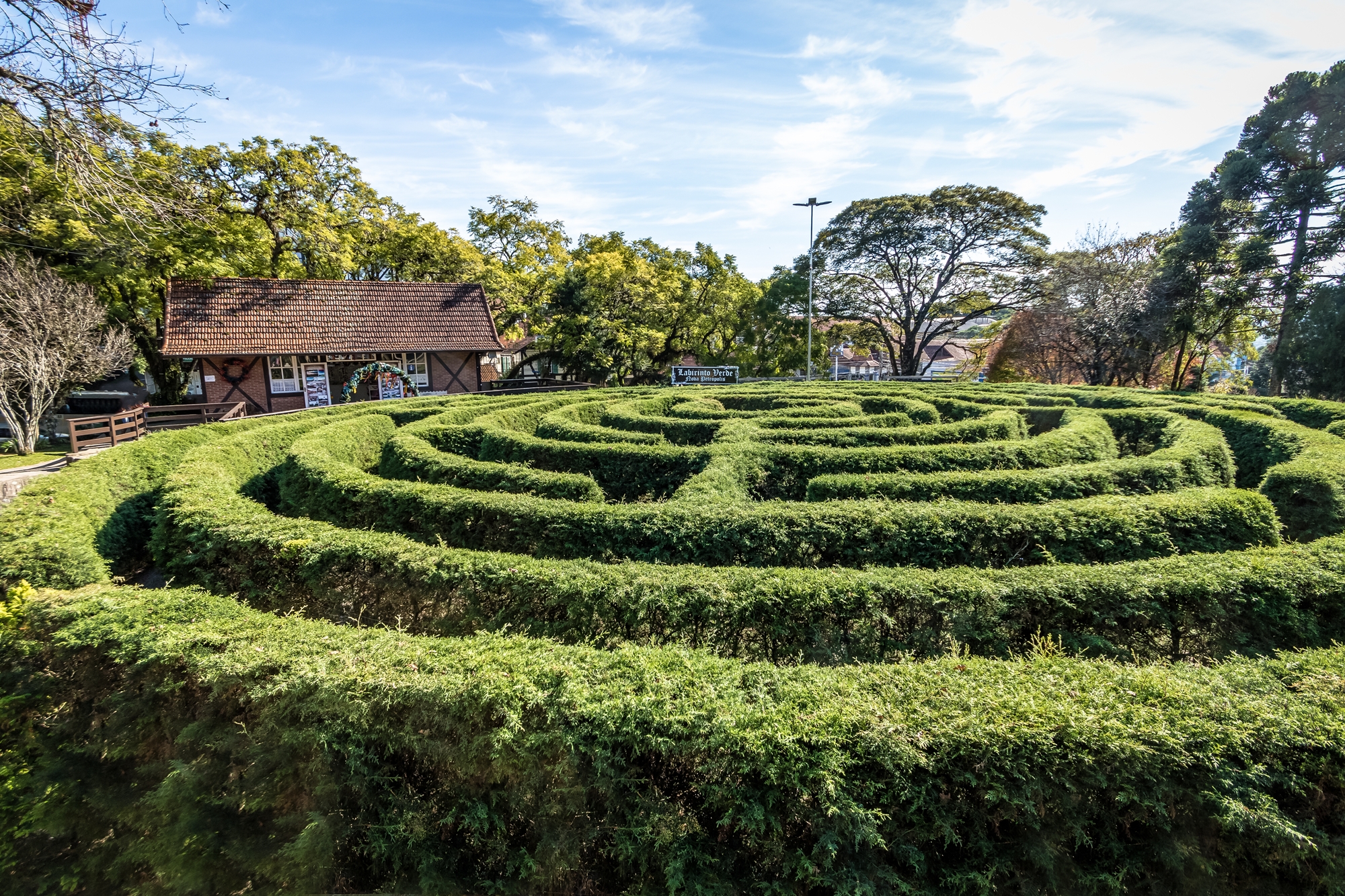 A maze, representing the maze of health and medical information (licensed content)
